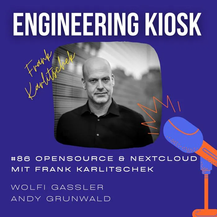 Details zur Podcast Episode #86 Open Source als Herz einer Firma mit Nextcloud Gründer Frank Karlitschek